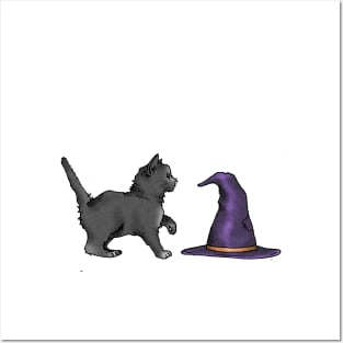 The Witches Kitten (1) Posters and Art